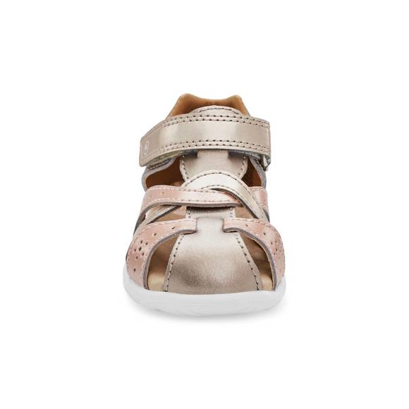 NEW STRIDE RITE little kids xena sandal in champagne - Picture 4 of 6